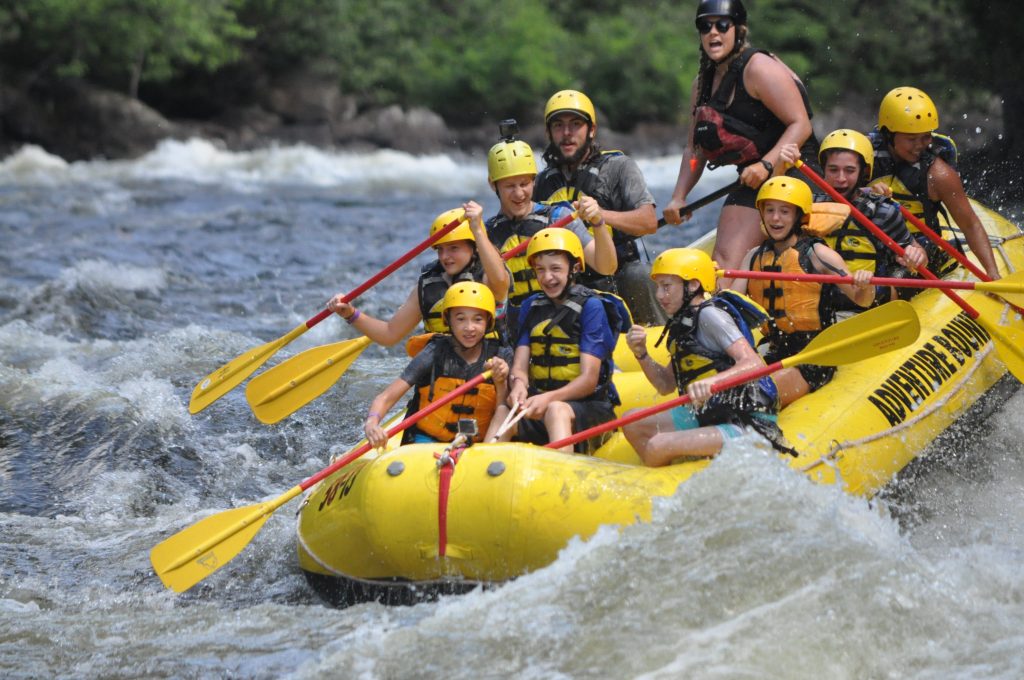 Rafting the Kennebec