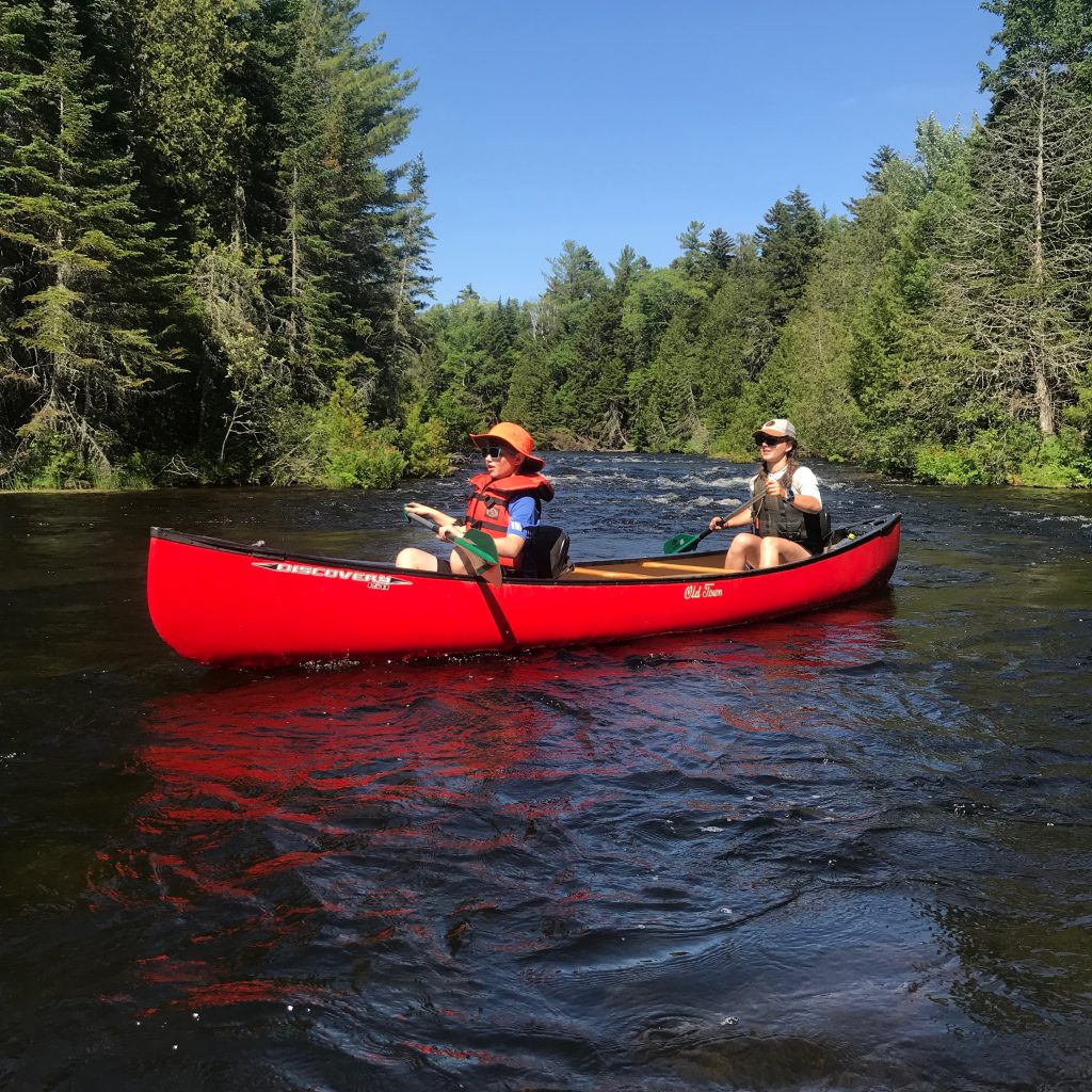 Quiet paddle on the West Outlet